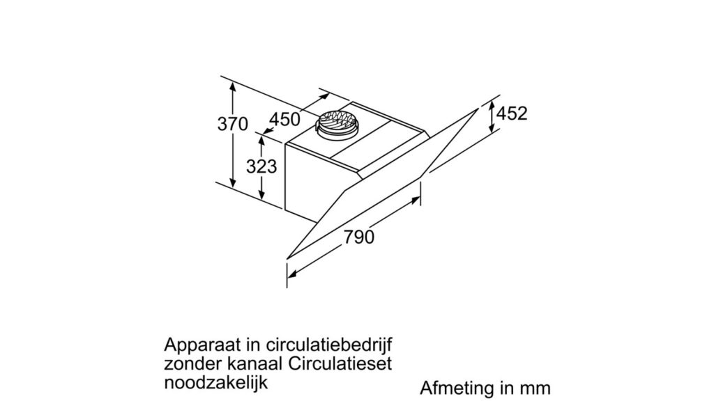 Siemens Lc Khm Iq Wandschouwkap Cm Headroom Design Zwart